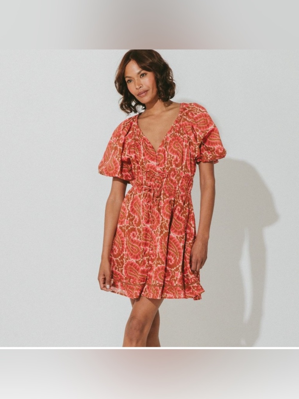 Cleobella Hazel cotton floral dress size S new